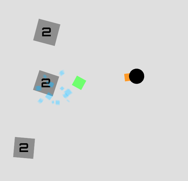 Spaceone, a 2D space shooter built entirely from geometry in Processing and Java
