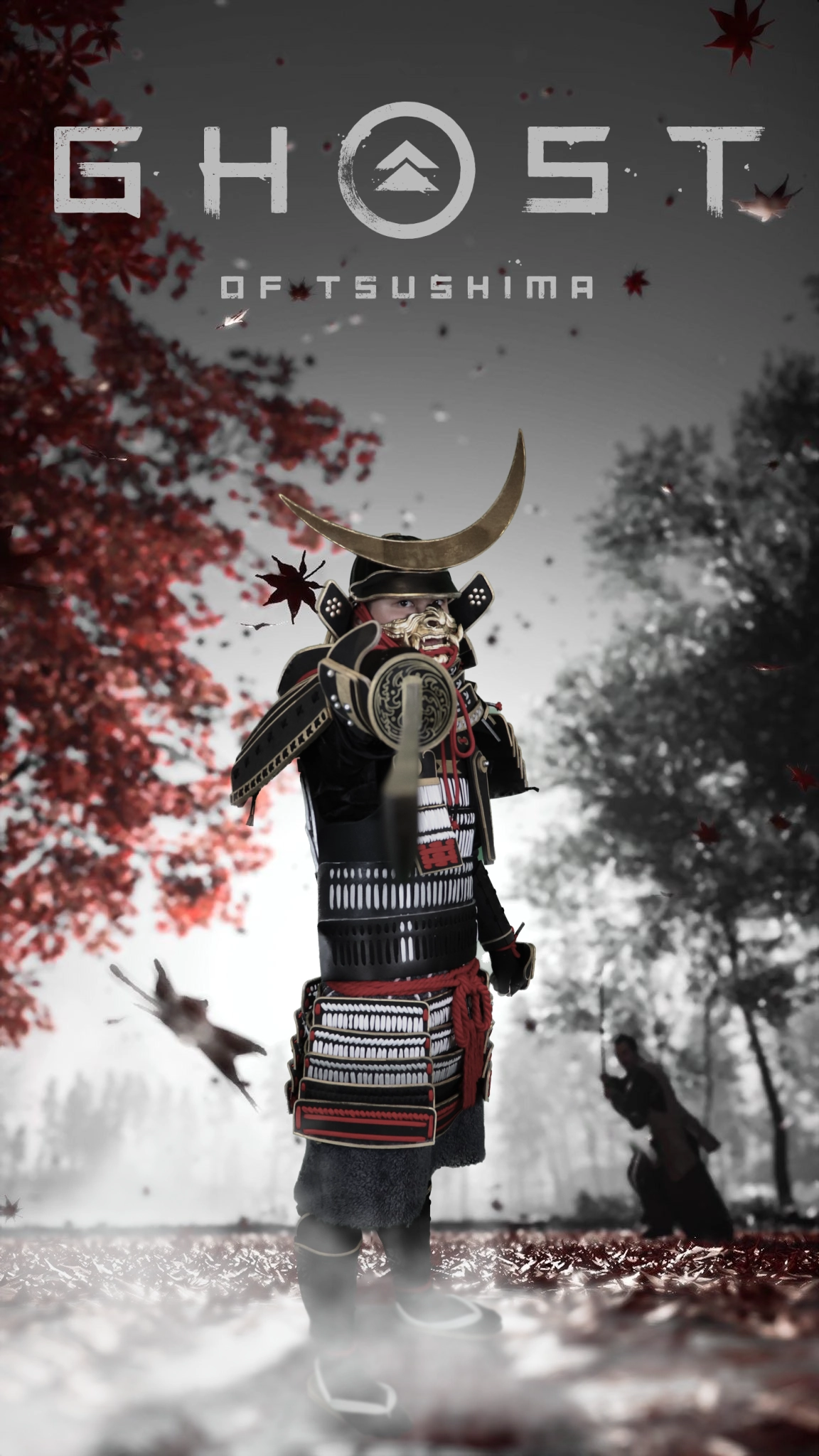 Poster variation featuring the final armor concept and visual treatment